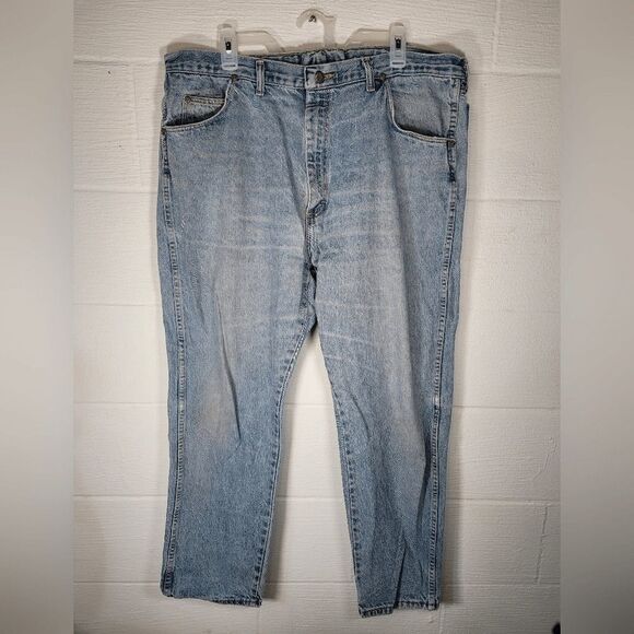 Vintage Wrangler Jeans 40x30 Mens Made in USA 100% cotton - Picture 1 of 7